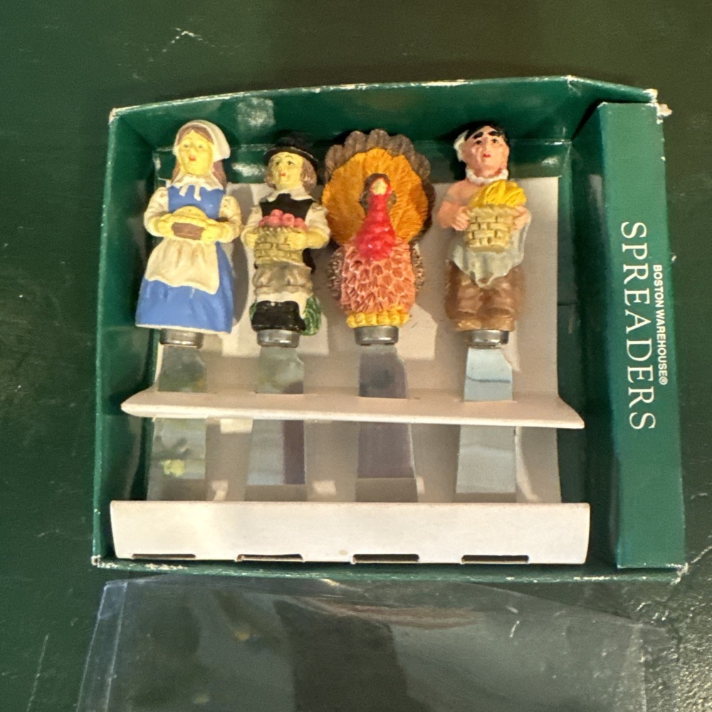 Vintage Thanksgiving Spreaders New In Package 1995